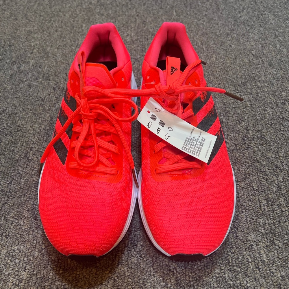 Adidas Orange Red Running Shoes